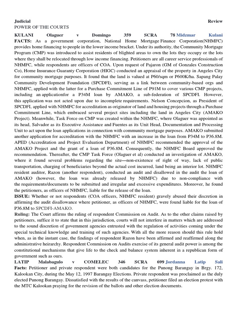 Judicial Review of Government Actions | PDF | Lawsuit | Complaint