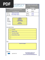Wall Formwork Design Calculation Guide | PDF