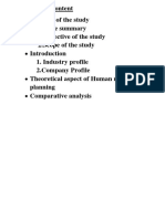 Rational of The Study Executive Summary