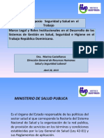 Presentacion Ministerio de Salud