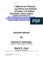 Solution Manual For Financial Accounting Theory and Analysis Text and Cases 11th Edition Schroeder, Clark, Cathey