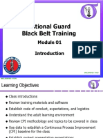 National Guard Black Belt Training: Unclassified / Fouo
