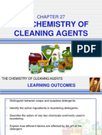 C27 The Chemistry of Cleaning Agents