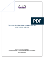 Tecnicas de Muestreo Para Auditorías