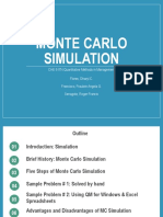 MONTE CARLO SIMULATION GUIDE