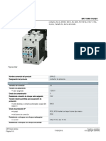 Contactor 3rt10461an24 Datasheet Es