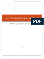 Core Competences Handbook