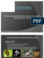 Resources Are Materials That Can Be Used To Satisfy Human Needs