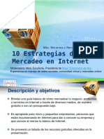 10 Estrategias de Mercadeo en Internet PDF