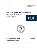 Doe Material Science Volume 2 of 2 Doe-hdbk-10171-93