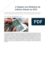Técnicas de Reparo Em Módulos de Injeção Eletrônica Diesel Ou EDC