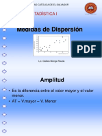 Medidas de Dispersión