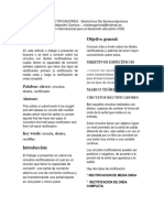 Informe Sobre Diodos Rectificadores