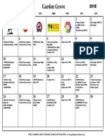 Calendar June 2018 PDF
