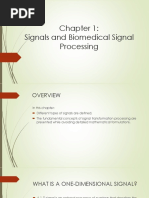 Intro To Biomedical Signal Processing