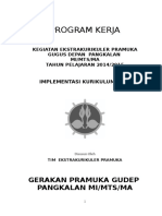 Program Kerja Pramuka