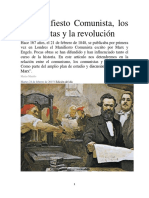 Marx y Engels, revolucionarios del Manifiesto Comunista