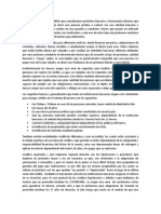 En Primer Lugar Debemos Definir Que Consideramos Préstamo Bancario y Básicamente Diremos Que Es Una Relación Contractual Entre Una Persona Jurídica o Natural Con Una Entidad Bancaria o Financiera