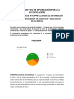 Interpretación de Graficas de Encuesta