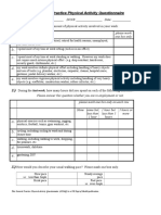 General Practice Physical Activity Questionnaire