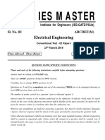 EE Test 2 Question Paper