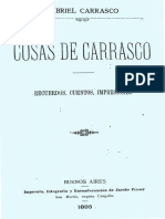 Carrasco, Gabriel - Cosas de Carrasco