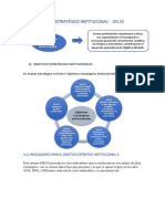 Matriz Del Plan Estratégico Institucional