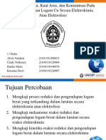 Elektroplatting 1 Rabu