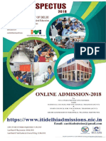 Delhi ITI Admission 2018