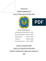 Makalah Energi Air Mikro Hydro Dan Piko Hydro