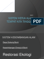 Sistem Kerja Alam Tempat Kita Tinggal