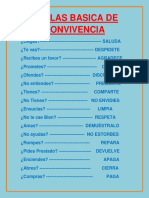 Reglas Basica de Convivencia