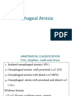 Oesophageal Atresia