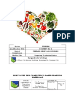 SESSION PLAN (Prepare The Dining Room Restaurant Area For Service)