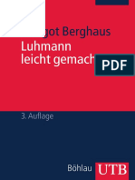 Luhmann Leicht Gemacht - Margot Berghaus
