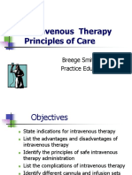 Principles of Safe Intravenous Therapy Administration