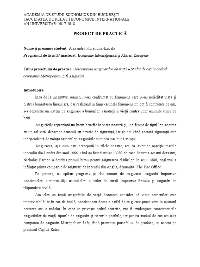 Proiect De Practica Completat