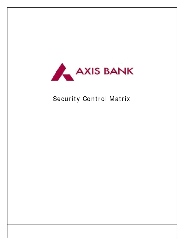 Security Control Matrix Overview | PDF | Information Security | Backup