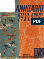 Annuario Dello Sport Italiano 1941