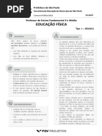 201602 Professor de Ensino Fundamental II e Medio (Educacao Fisica) (NS004) Tipo 1