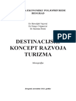 Destinacijski Koncept Razvoja Turizma PDF