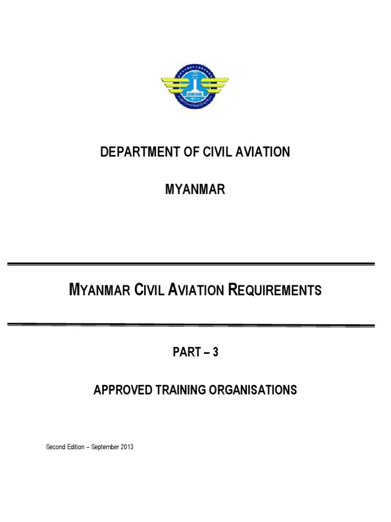 Mcar Part 3 - Ato (2ed2013) | PDF | Flight Instructor | Quality (Business)