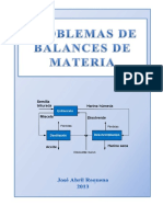 Problemas de Balances de Materia PDF