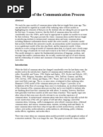 Download Models of Communication by sanjaya890 SN38081177 doc pdf