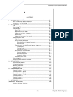 Multilane Highways: Highway Capacity Manual 2000