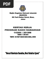 Kertas Kerja Kasih Ramadhan 2018