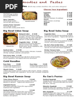 Ru Sans Lunch Menu 16 Final Pdf Sushi East Asian Cuisine