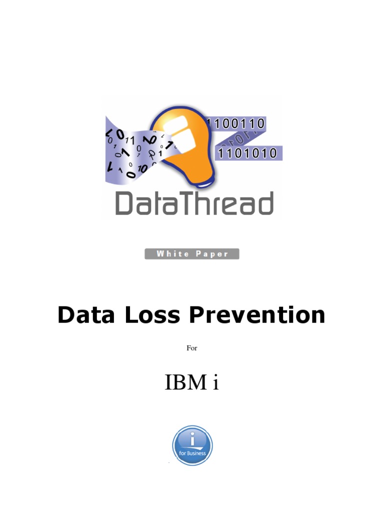 Data Loss Prevention Strategies for IBM i | PDF | Computer Security ...
