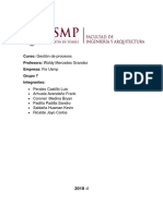 Gestión procesos Oficina Grados FIA USMP