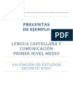 Preguntas para Liberar 2017 - Lenguaje Ve257 - NM1 PDF